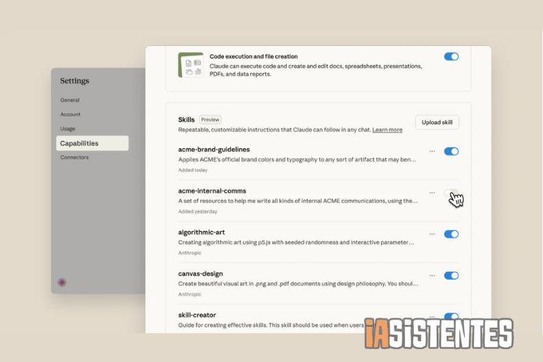 Anthropic lanza Skills para mejorar la experiencia de Claude en usuarios Pro, Max, Team y Enterprise