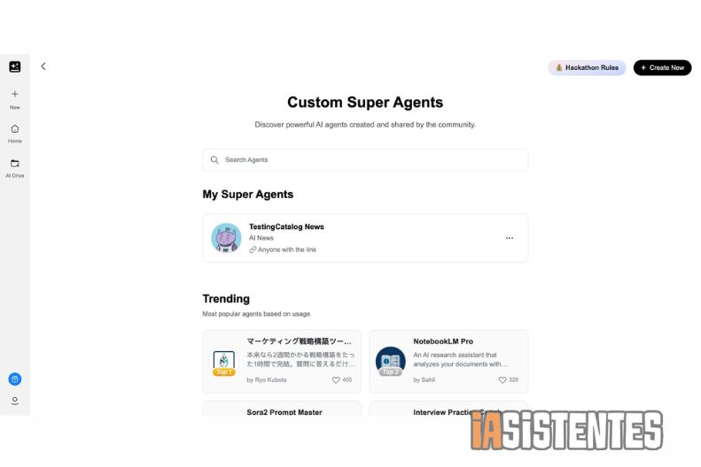 Genspark presenta su Agente Super Personalizado y la Tienda de Agentes Super