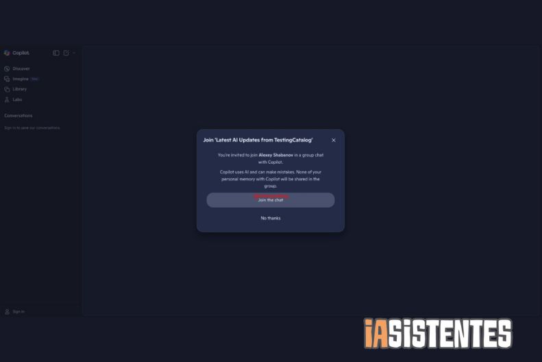 Microsoft Prueba Nuevas Conversaciones en Grupo en Copilot