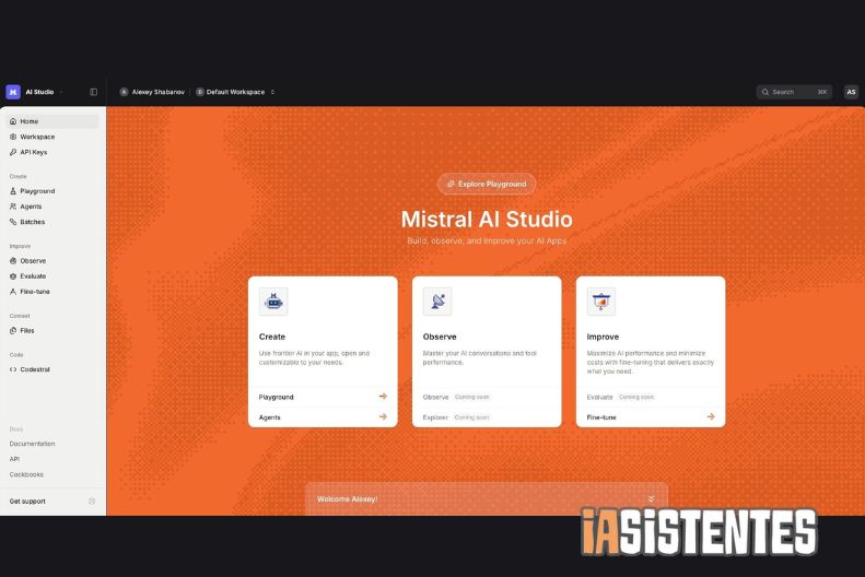 Mistral AI lanza AI Studio renovado para desarrolladores