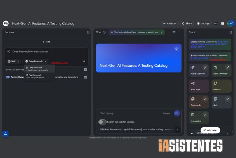 NotebookLM Nuevas actualizaciones de funciones y el misterio de Magic View resuelto