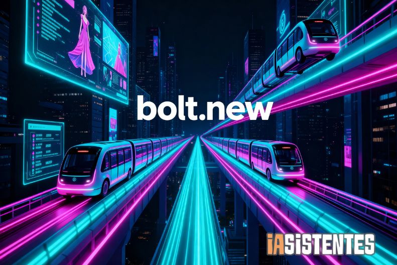 Bolt.new la inteligencia artificial que permite crear aplicaciones desde el navegador