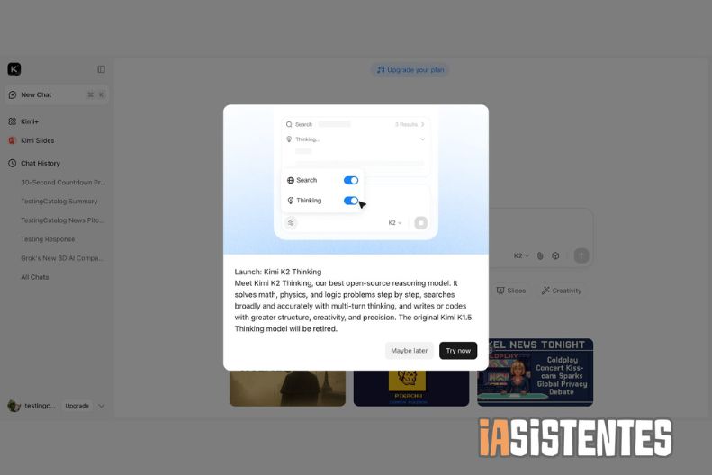 Moonshot AI presenta Kimi K2 Thinking: Un avance revolucionario en razonamiento profundo