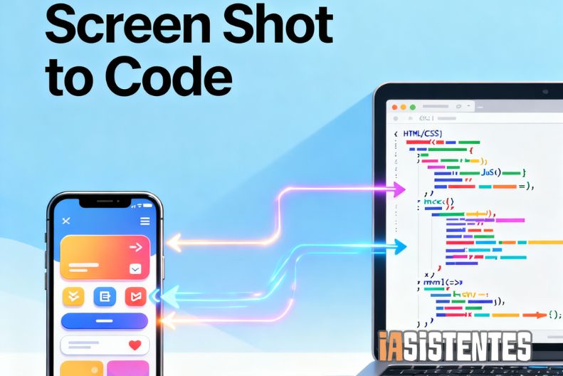 Screenshot to Code qué es, cómo funciona y cómo tu empresa puede usar esta IA